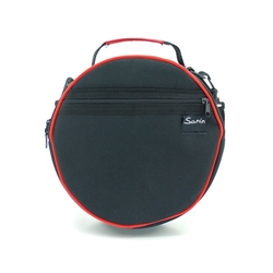 Funda negra redonda para pandeireta de 7 pares - Imaxe 1