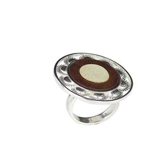 Anel grande_Colección Ferreñas Pandeireta - Imaxe 1