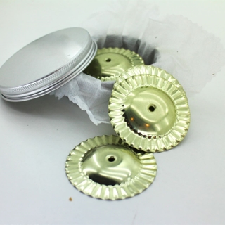 Conxunto de 9 pares de ferreñas tradicionais douradas - Imaxe 1