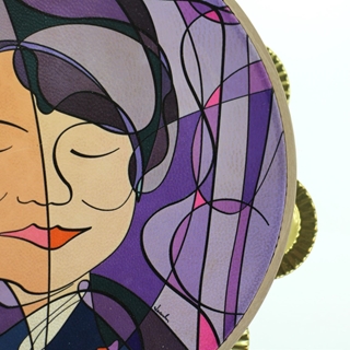 Pandeireta Ilustrada por Juanlu Nacha_ Rosalía - Imaxe 2