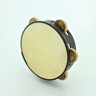 Pandeireta marrón de 5 pares (tamaño 9 pares) de ferreñas de madeira de buxo - Imaxe 1