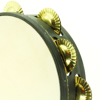 PANDEIRETA TRADICIONAL DE 9 PARES DE PINO DE COR NEGRA E FERREÑAS TRADICIONAIS DOURADAS - Imaxe 1