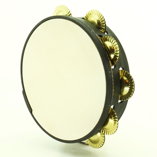 PANDEIRETA TRADICIONAL DE 9 PARES DE PINO DE COR NEGRA E FERREÑAS TRADICIONAIS DOURADAS - Imaxe 2