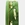 Pandeireta verde botella de 9 pares decorada con fentos e ferreñas tradicionais douradas - Imaxe 1