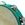 Pandero vasco de 14 pares color turquesa - Imaxe 1