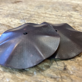 Par de ferreñas manuais temperadas - Imaxe 1